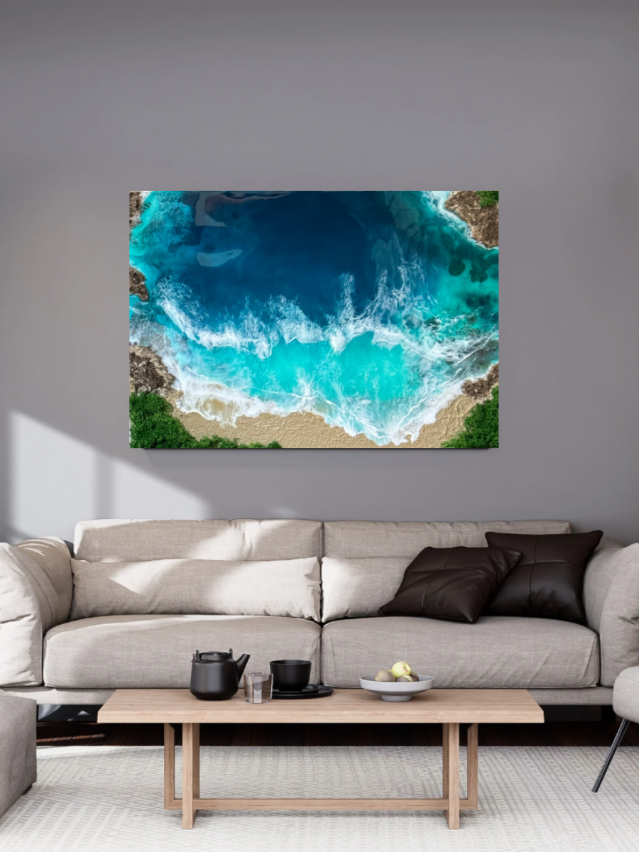 Obra Resina - Azul Caribe 02