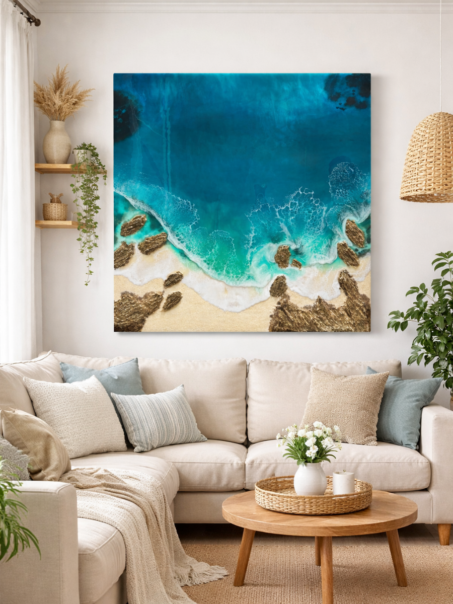 Obra Resina - Azul Caribe 03